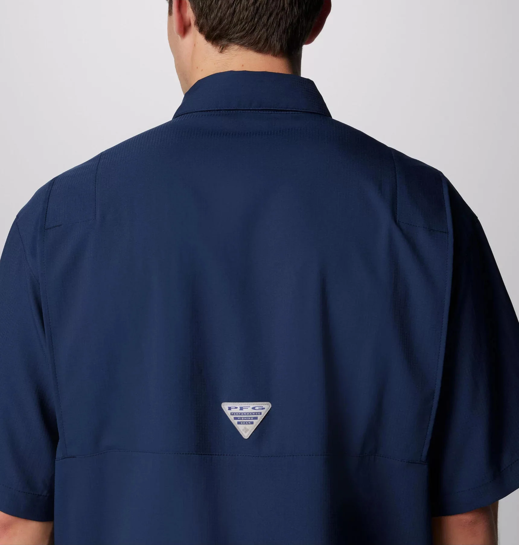 Columbia Men Blue Tamiami II SS Shirt (Sun Protection) - Image 8