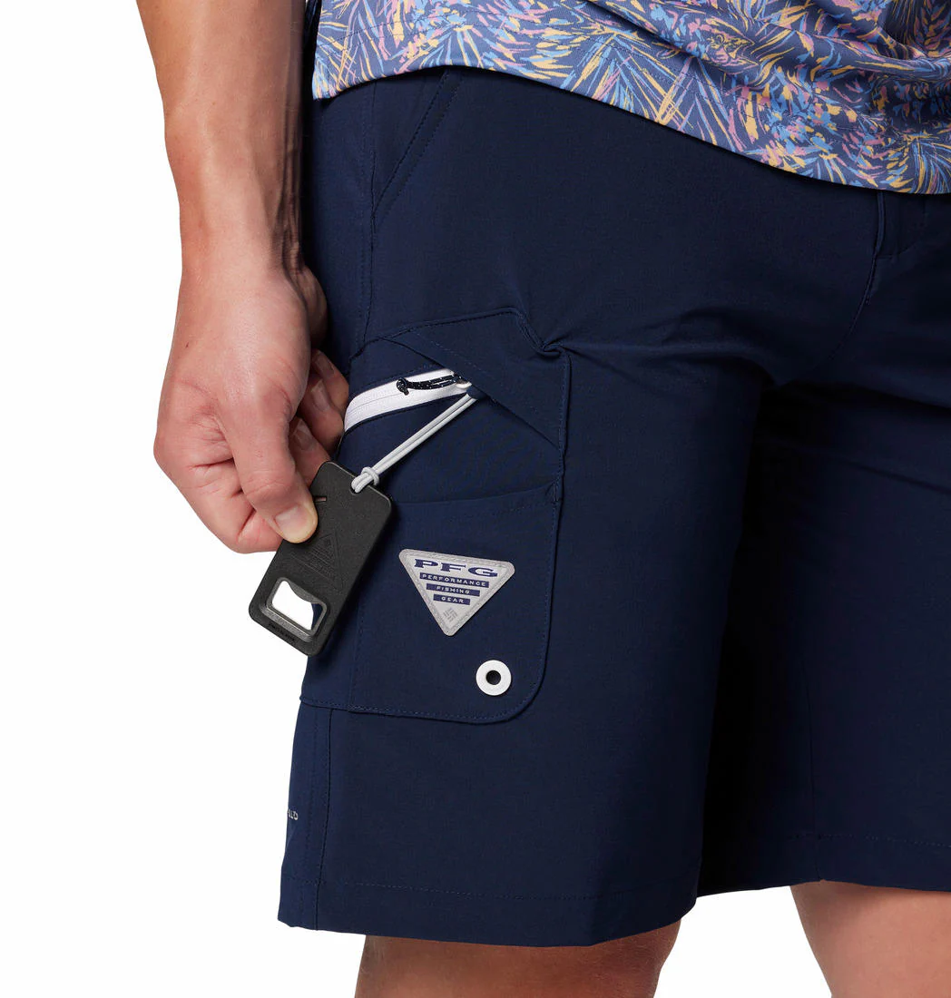 Columbia Men Blue Terminal Tackle II Short (Sun Protection) - Image 16