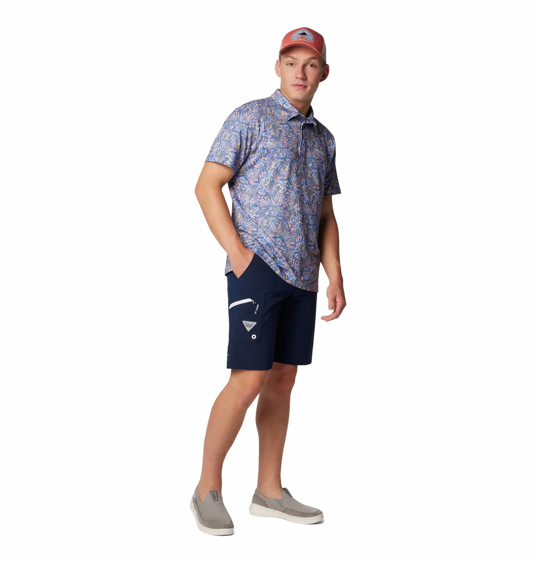 Columbia Men Blue Terminal Tackle II Short (Sun Protection) - Image 4