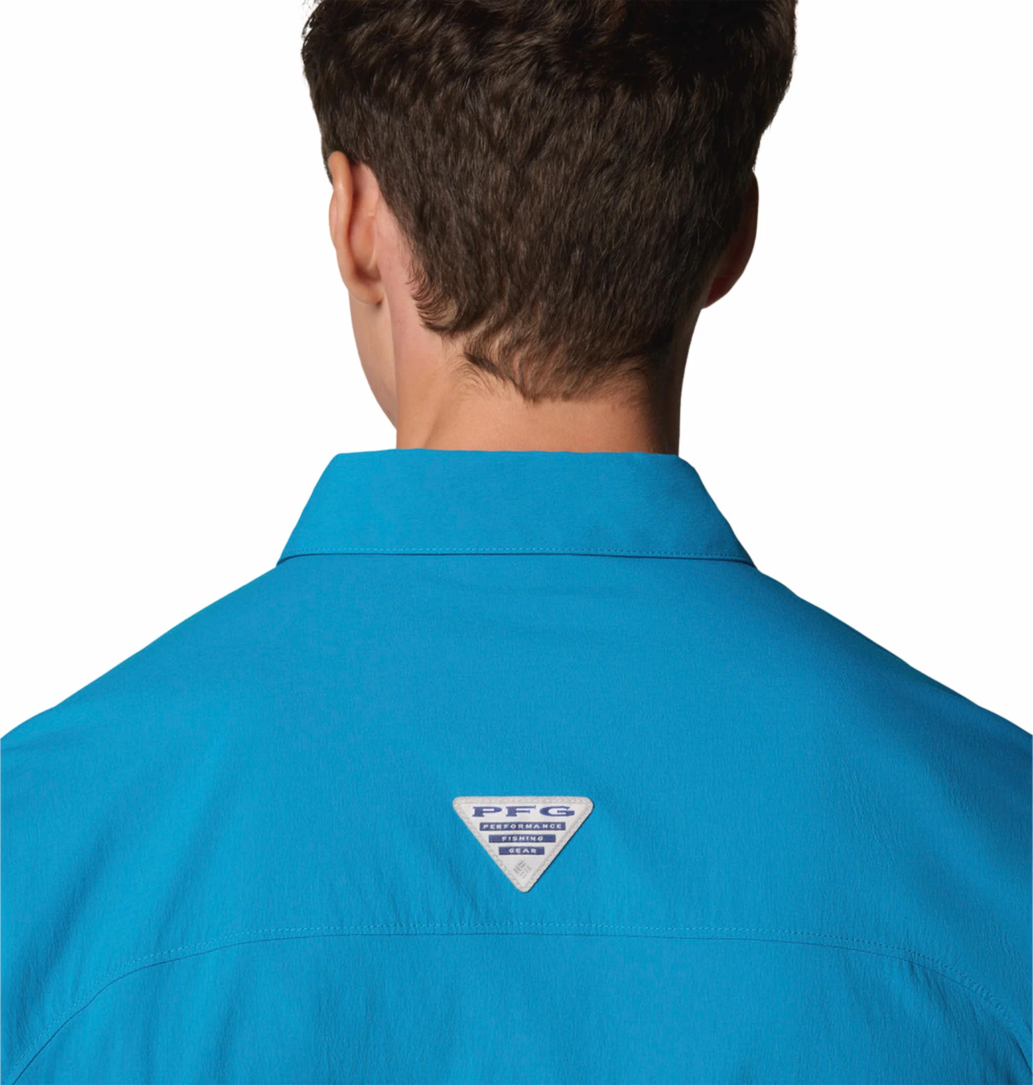 Columbia Men Blue Wild Cast Long Sleeve Shirt (Sun Protection) - Image 8