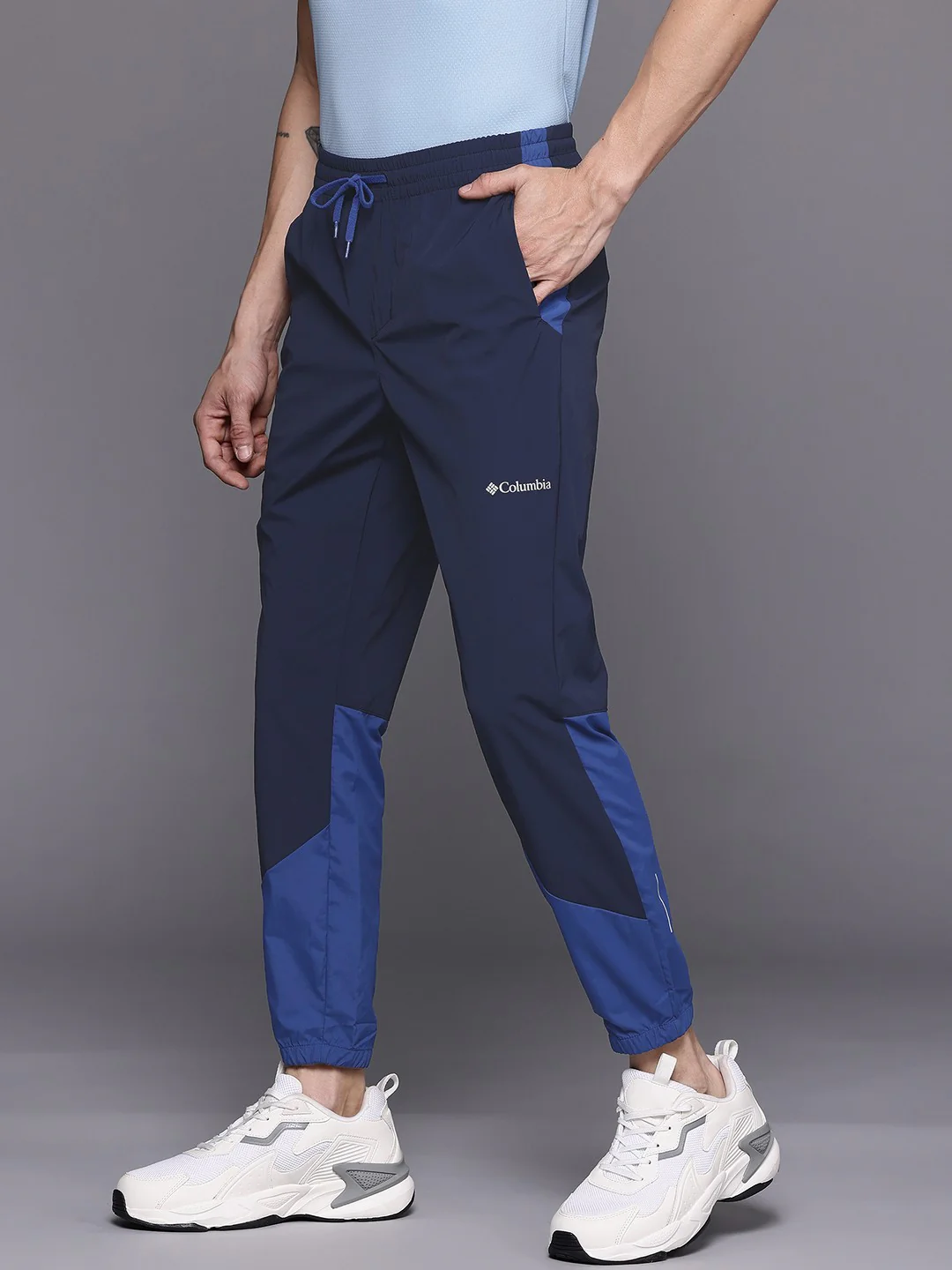 Columbia Men Blue Columbia Tech Nylon Pant - Image 6