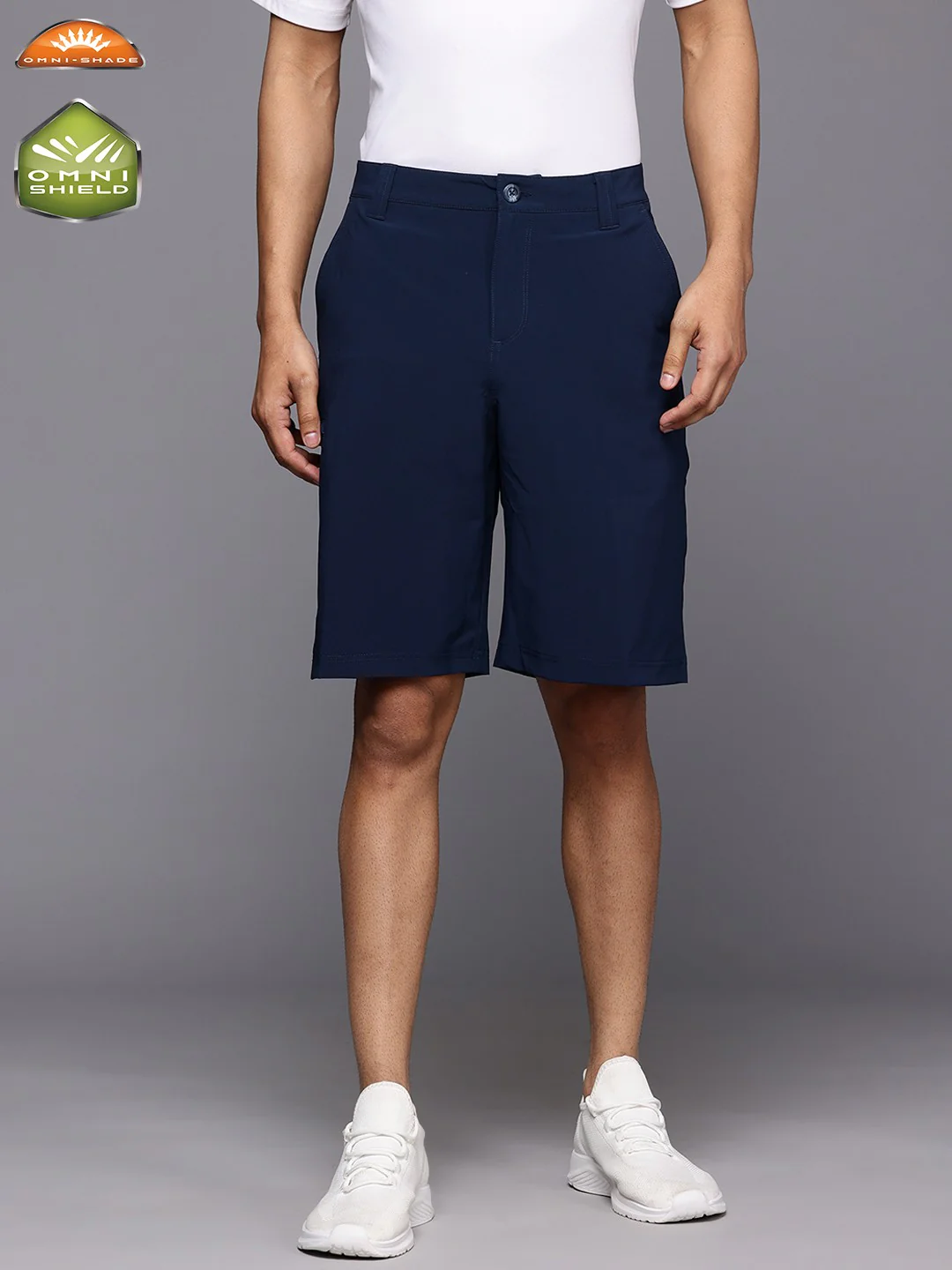 Columbia Men Blue Grander Marlin III Offshore Short (Sun Protection)
