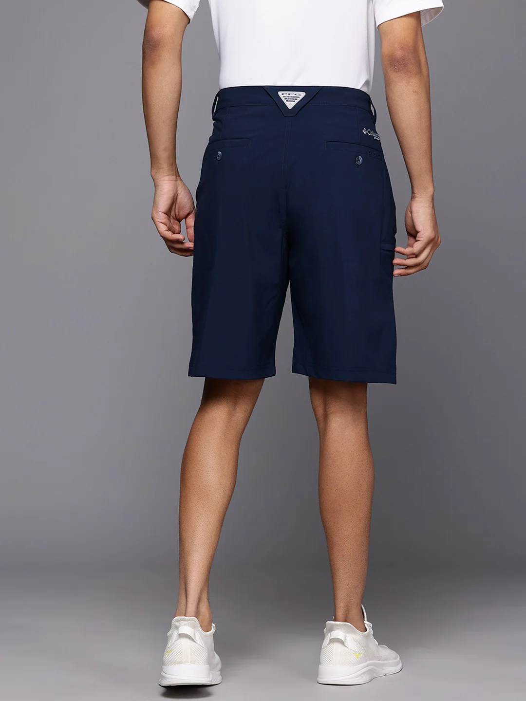Columbia Men Blue Grander Marlin III Offshore Short (Sun Protection) - Image 2