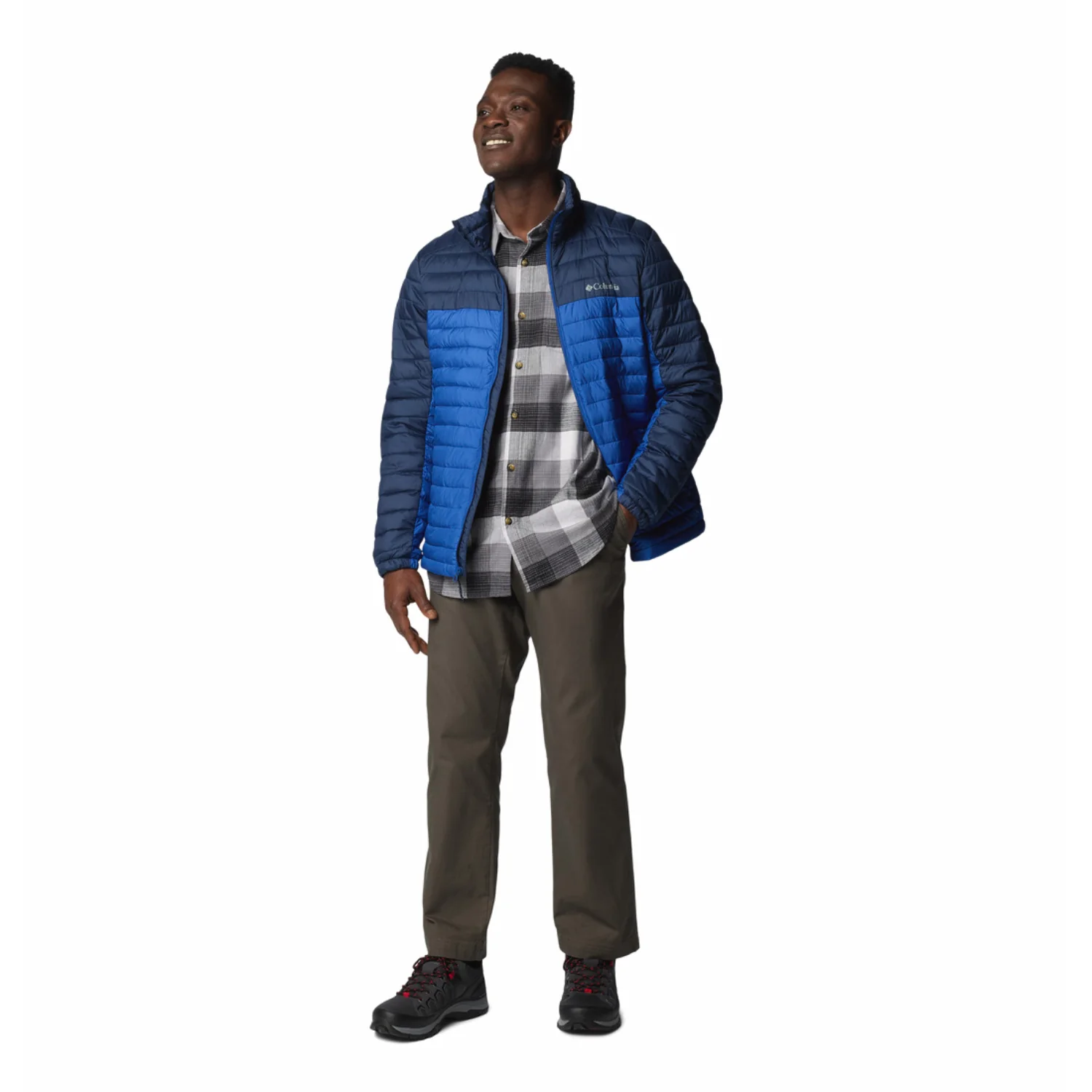 Columbia Men Blue Silver Falls II Jacket - Image 3