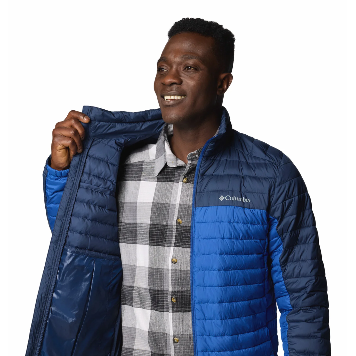Columbia Men Blue Silver Falls II Jacket - Image 4