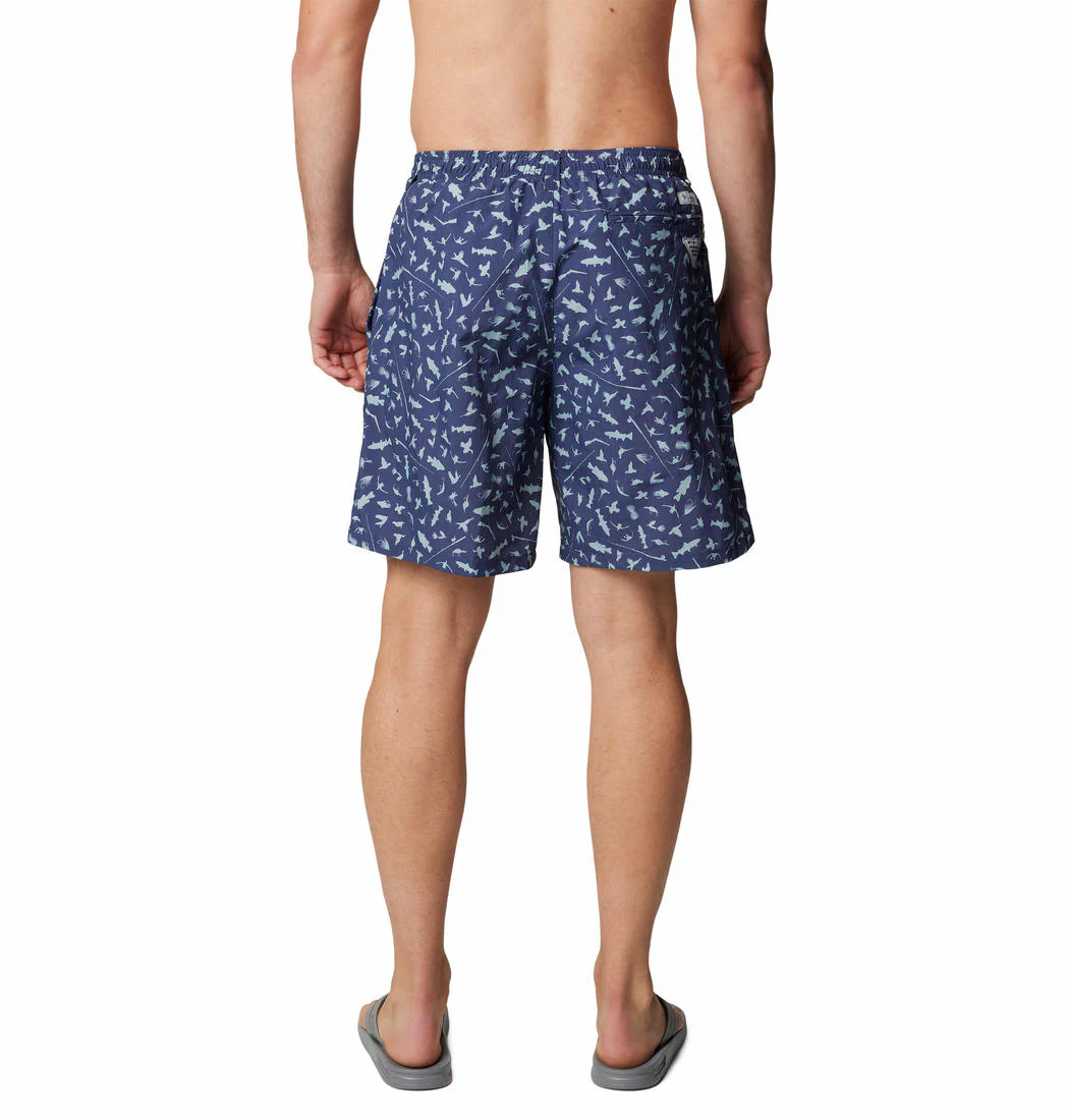 Columbia Men Navy Blue Super Backcast II Water Short (Sun Protection) - Image 2