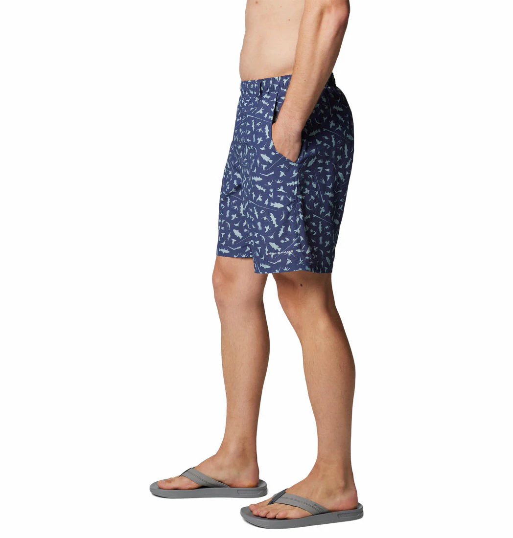 Columbia Men Navy Blue Super Backcast II Water Short (Sun Protection) - Image 3