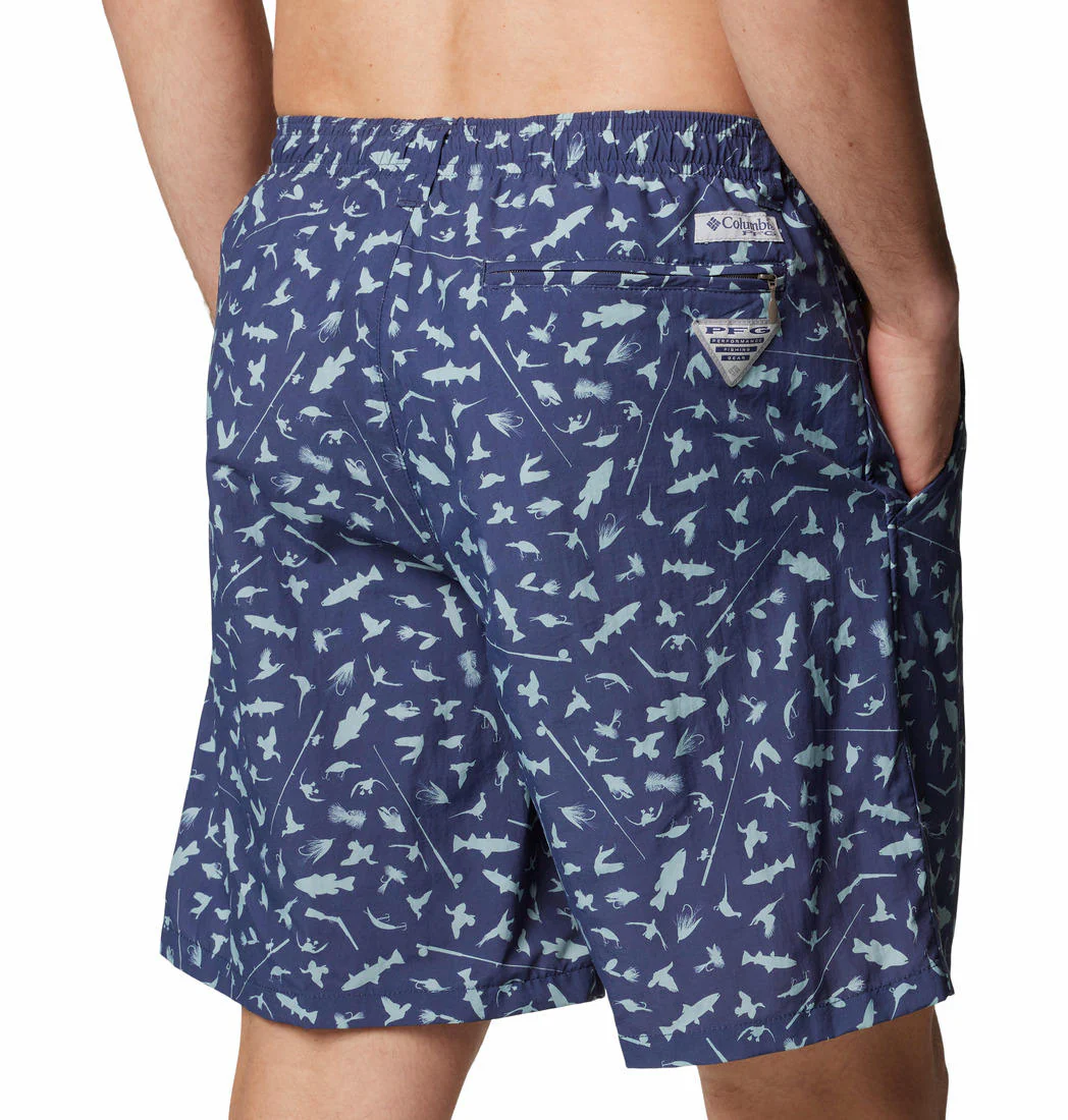 Columbia Men Navy Blue Super Backcast II Water Short (Sun Protection) - Image 5