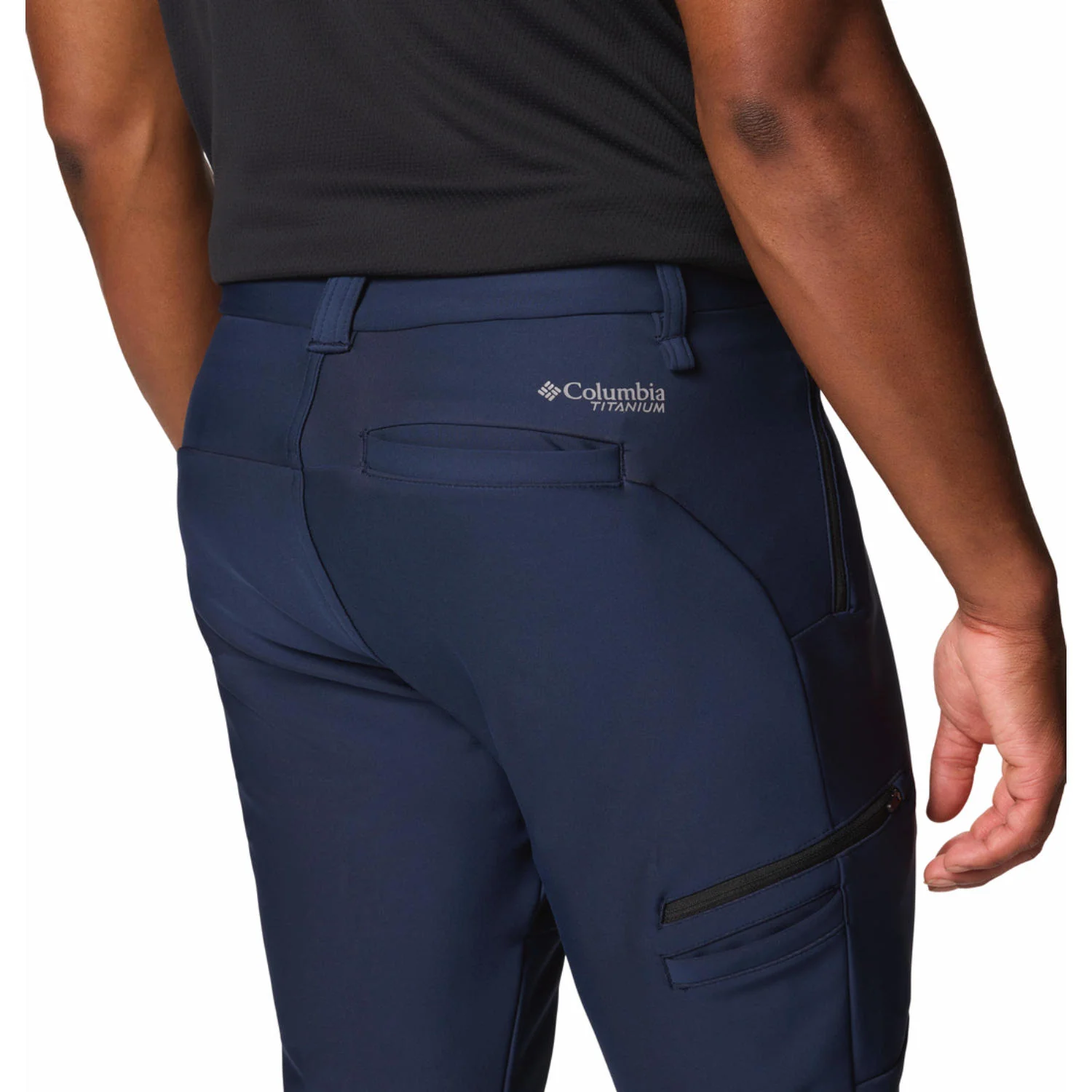 Columbia Men Blue Vast Canyon Softshell Pant - Image 6