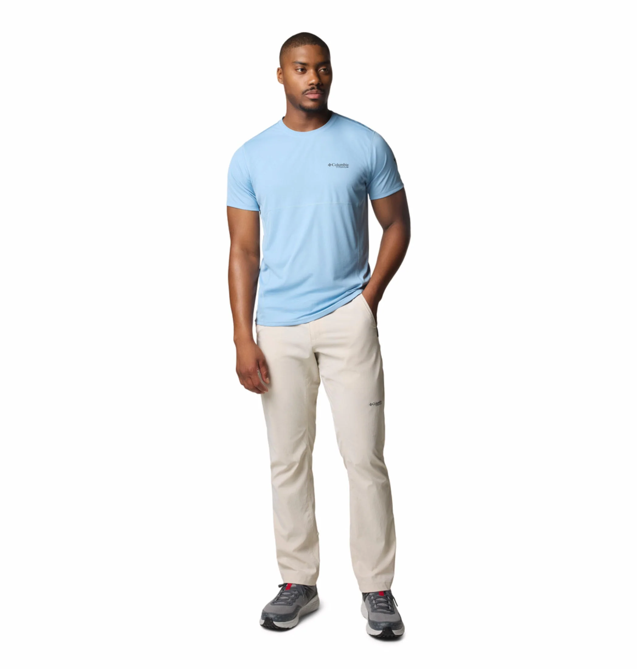 Columbia Men Blue Cirque River Pro SS Crew (Sun Protection) - Image 6