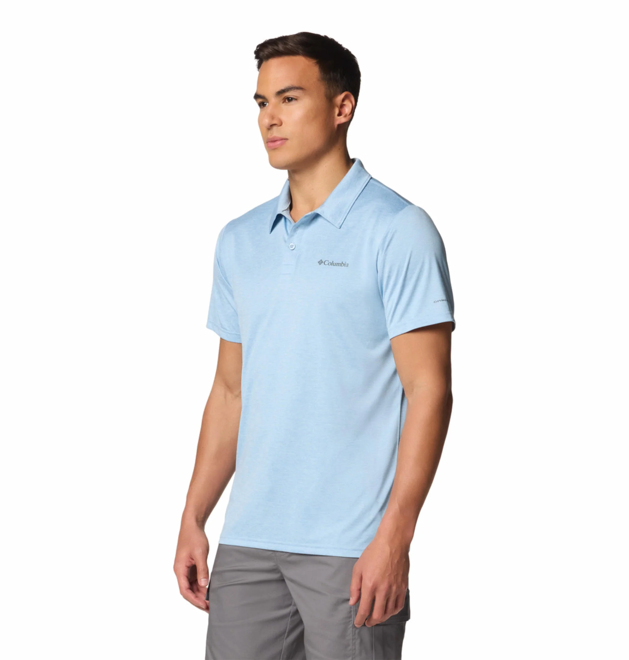 Columbia Men Blue Columbia Hike Polo - Image 4