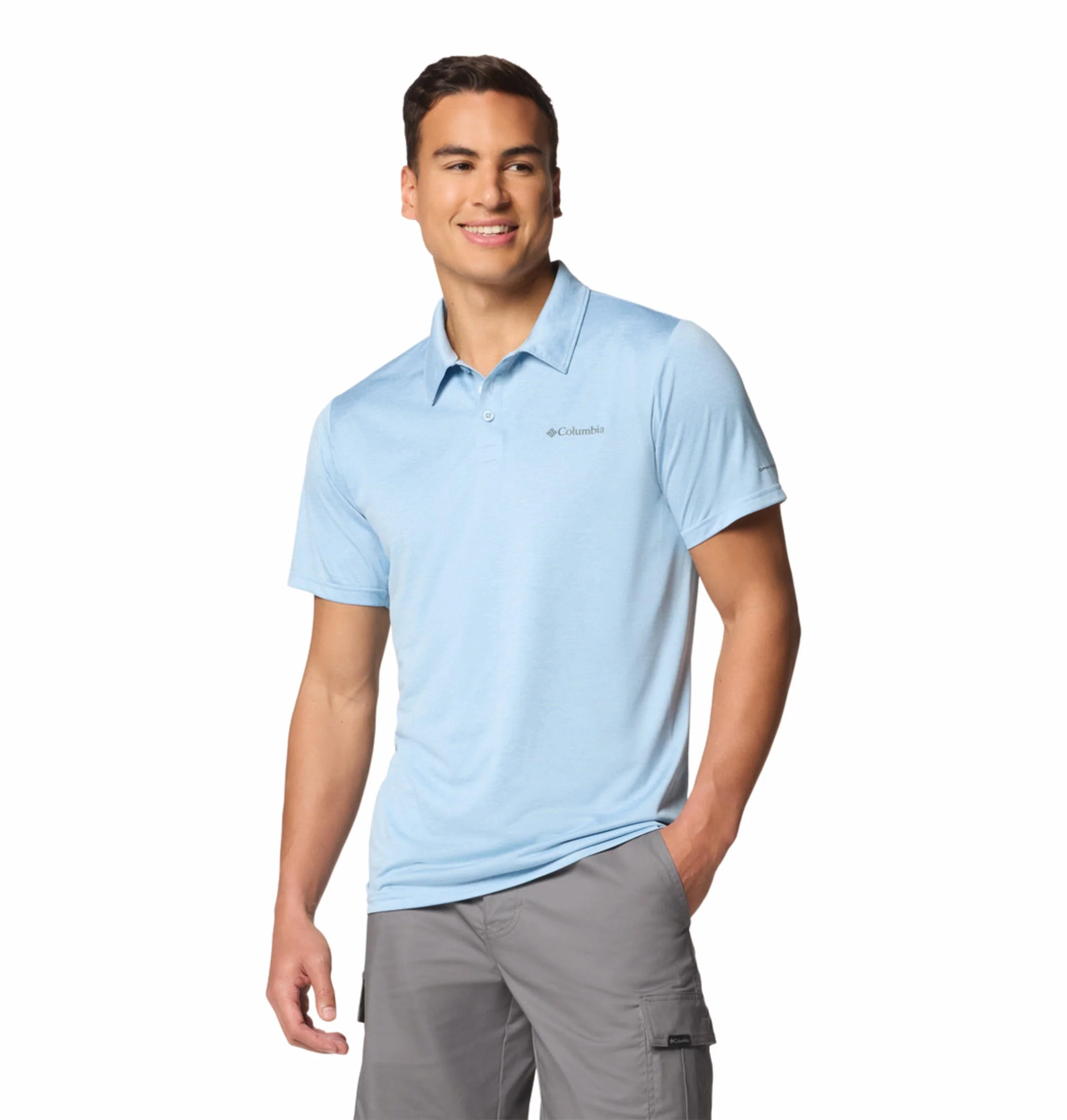 Columbia Men Blue Columbia Hike Polo - Image 6