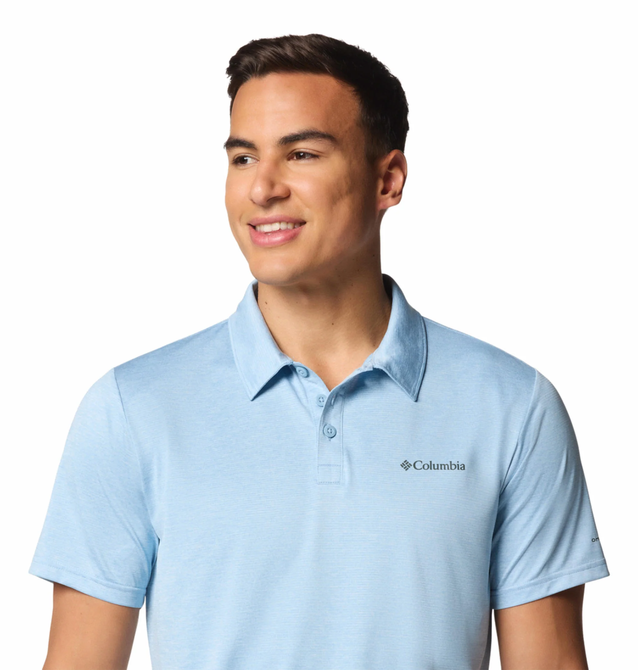 Columbia Men Blue Columbia Hike Polo - Image 7