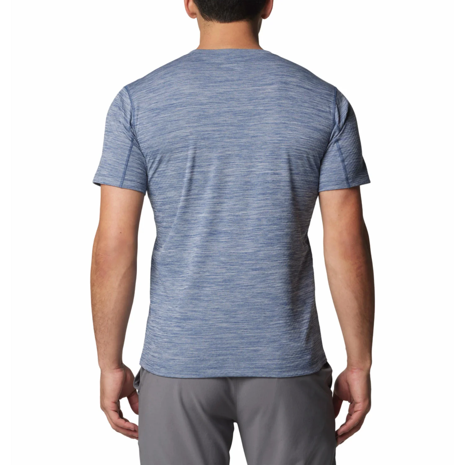 Columbia Men Blue Zero Rules Short Sleeve Shirt - Image 2