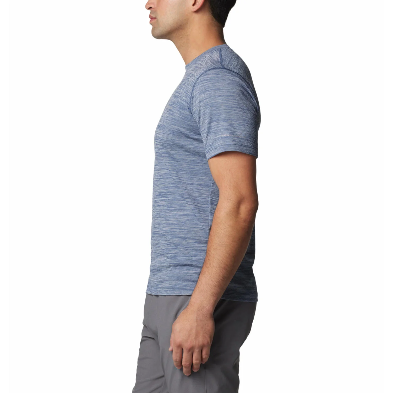 Columbia Men Blue Zero Rules Short Sleeve Shirt - Image 3