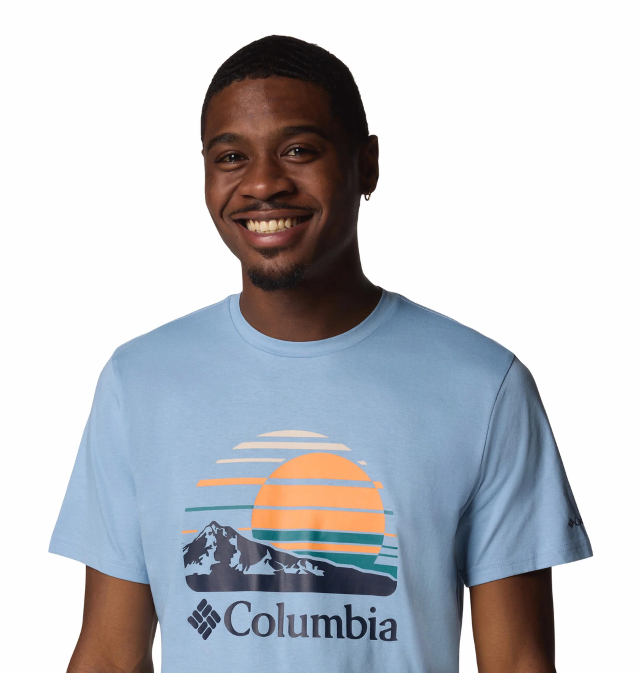 Columbia Men Blue Path Lake Graphic Tee II - Image 7