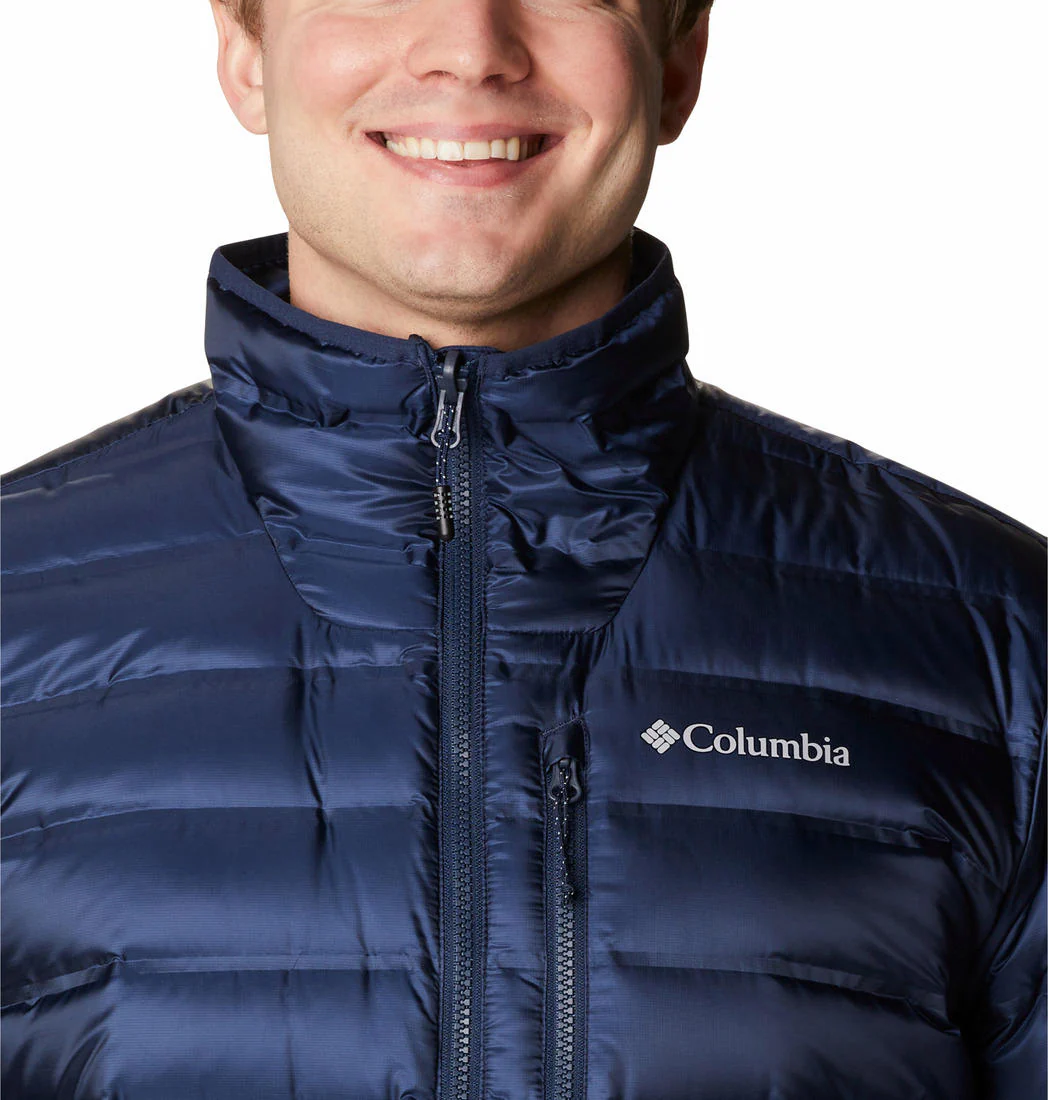 Columbia Men Blue Pebble Peak II Down Jacket - Image 5