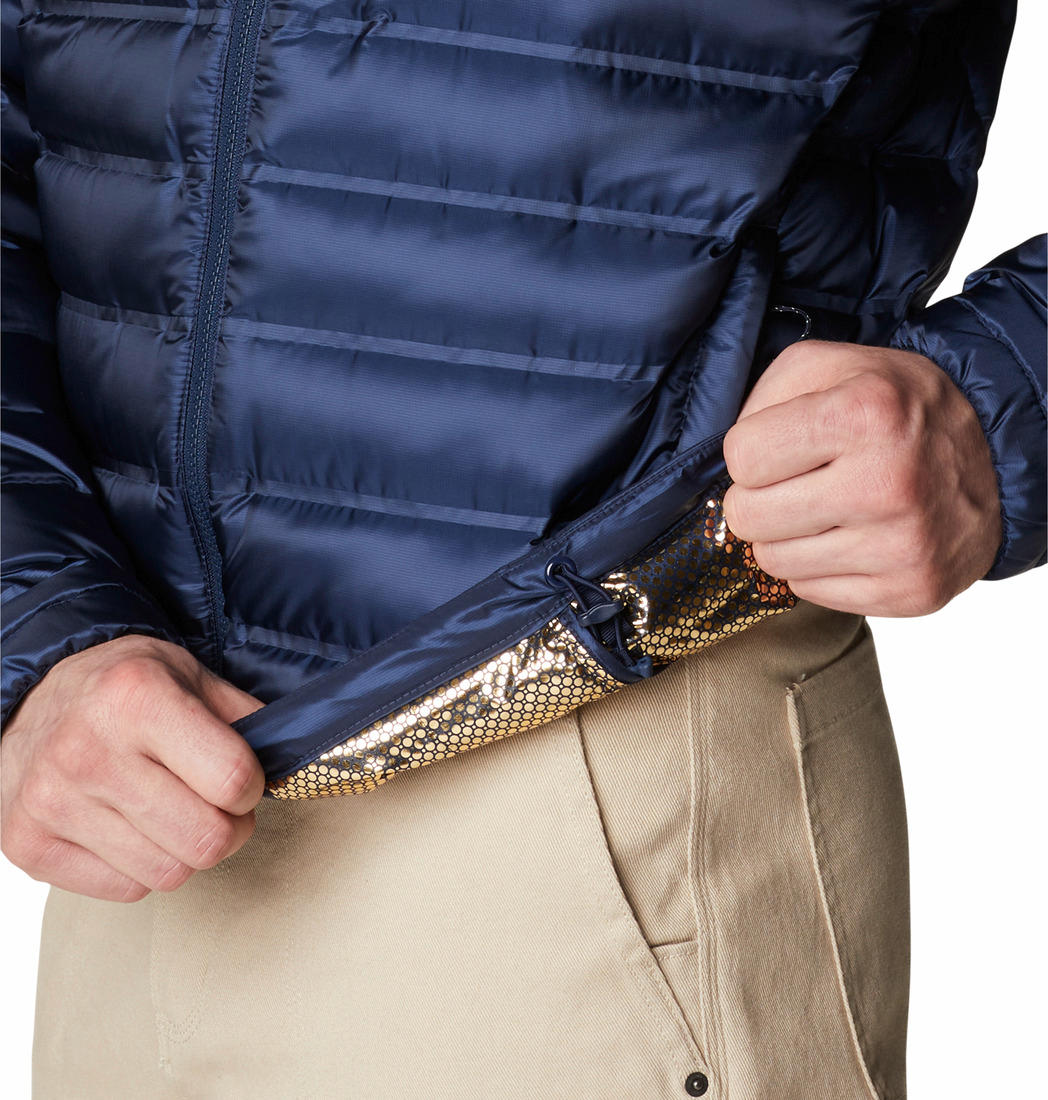 Columbia Men Blue Pebble Peak II Down Jacket - Image 6