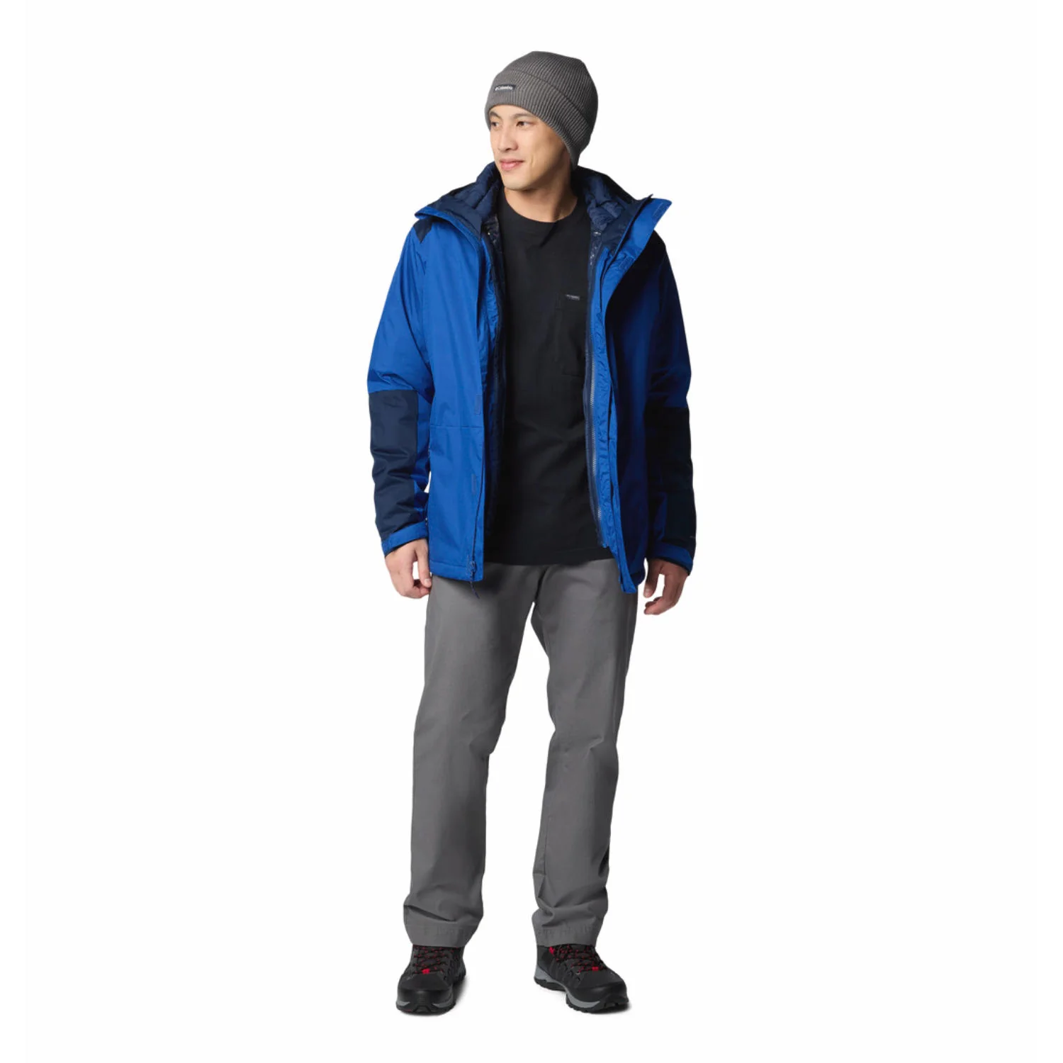 Columbia Men Blue Point Park Interchange Jacket - Image 3