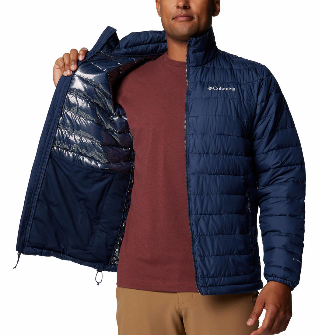 Columbia Men Blue Powder Lite II Jacket - Image 8