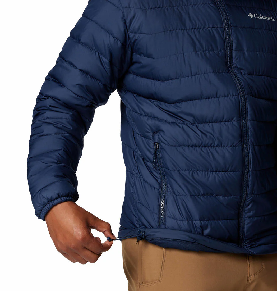 Columbia Men Blue Powder Lite II Jacket - Image 9