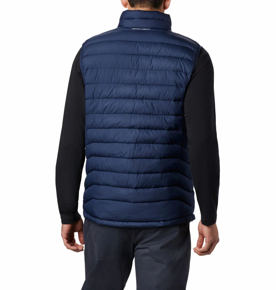 Columbia Men Blue Powder Lite II Vest - Image 2