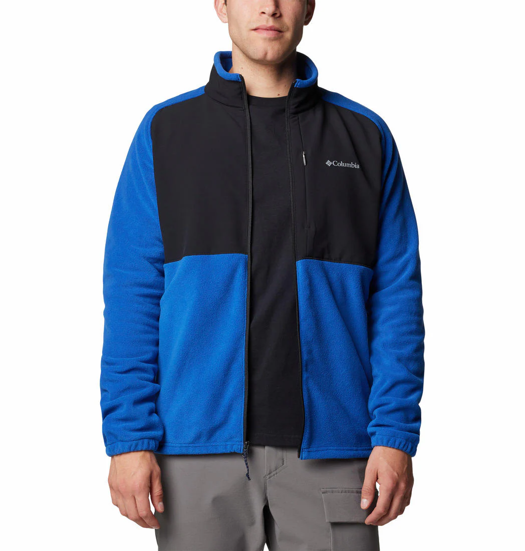 Columbia Men Blue Sage Peak Full Zip Fleece - Image 4