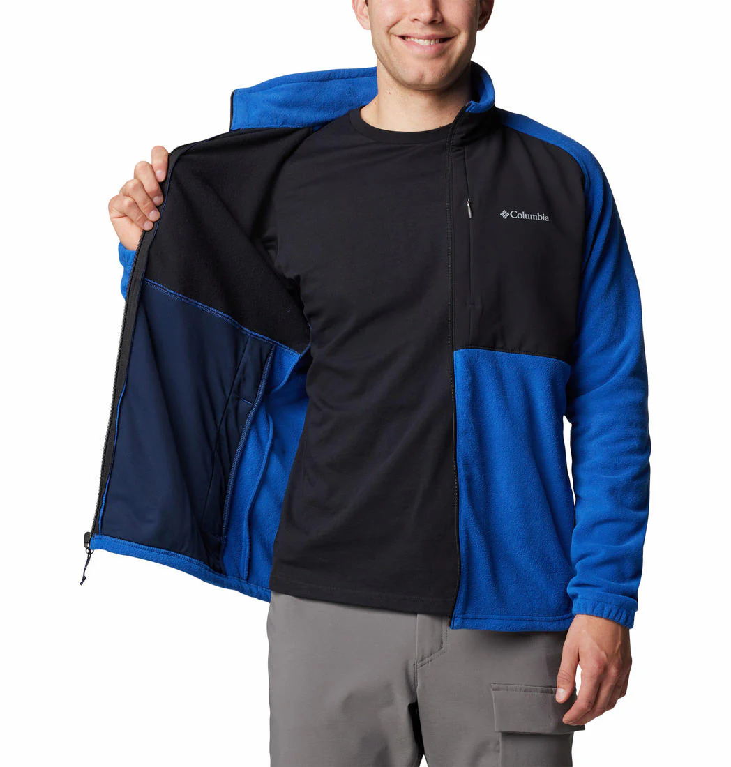 Columbia Men Blue Sage Peak Full Zip Fleece - Image 5
