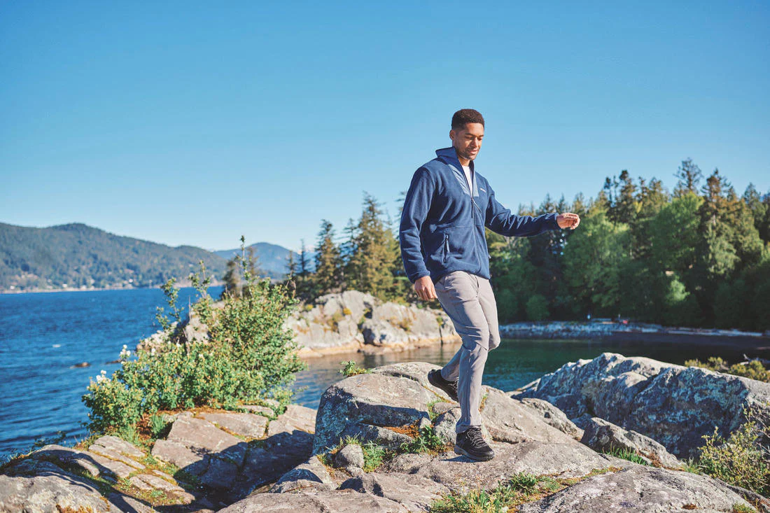Columbia Men Blue Sequoia Grove Full Zip Fleece - Image 9