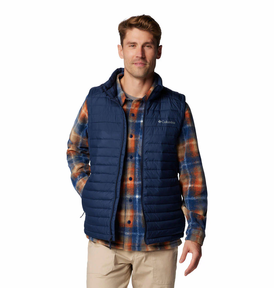 Columbia Men Blue Silver Falls II Vest - Image 5