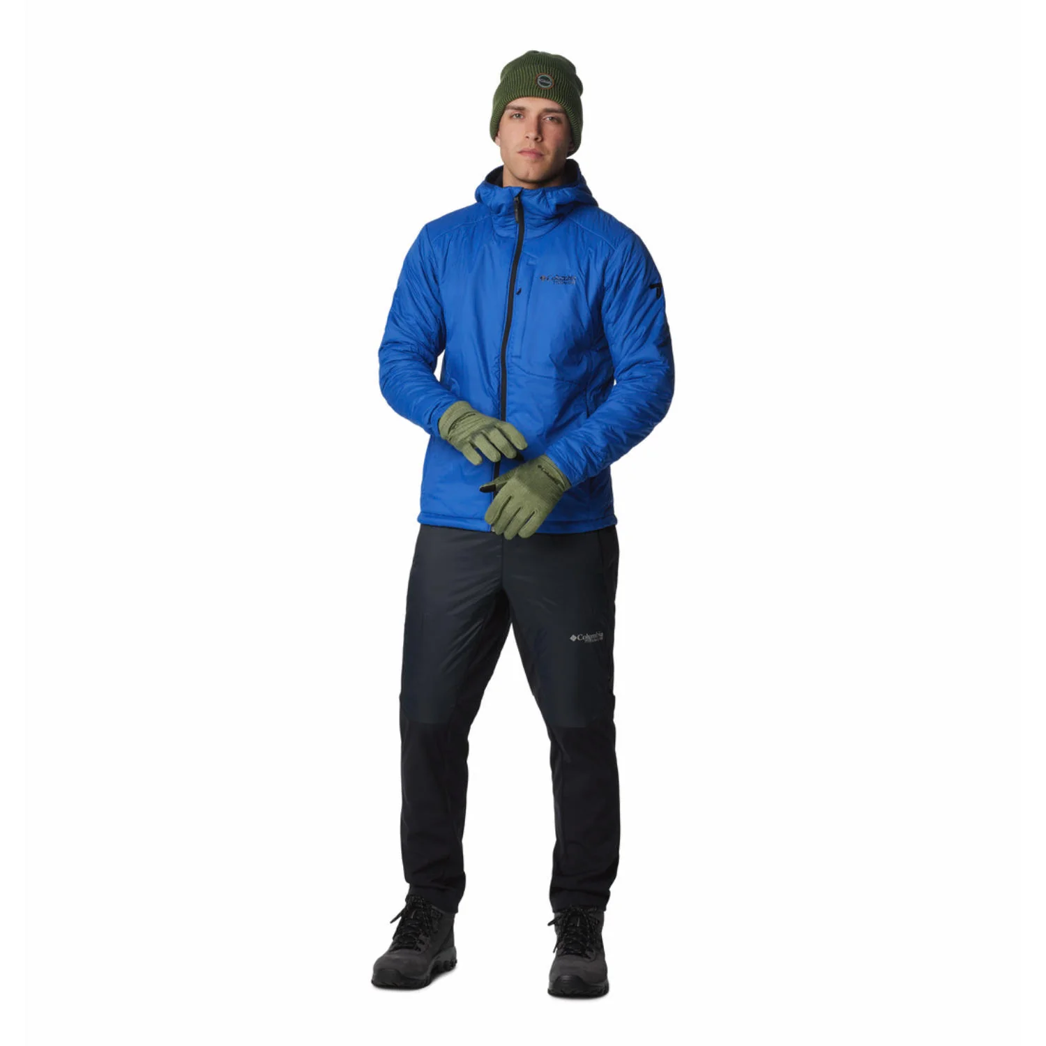 Columbia Men Blue Silver Leaf Stretch Insulated II Jacket - Image 3