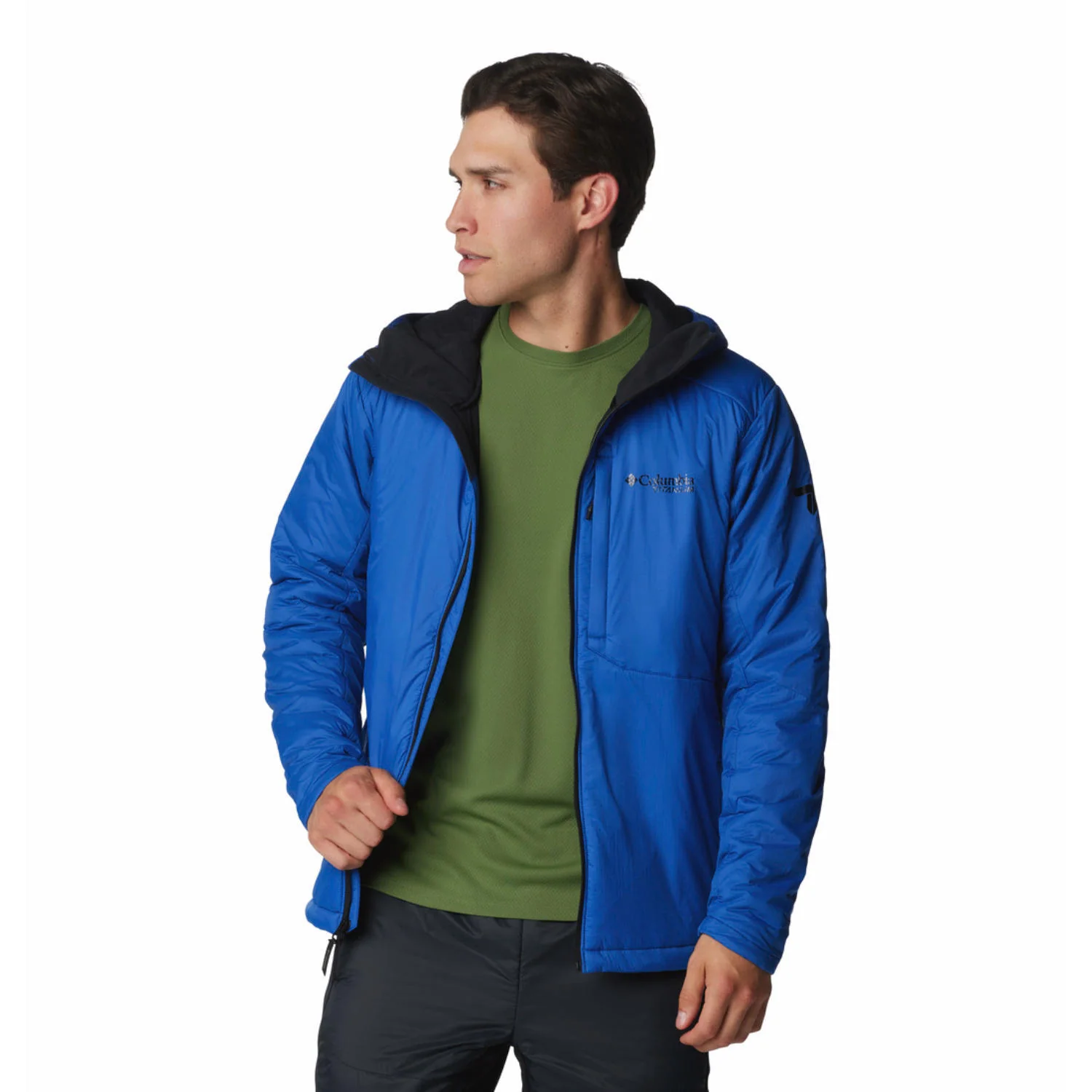 Columbia Men Blue Silver Leaf Stretch Insulated II Jacket - Image 4