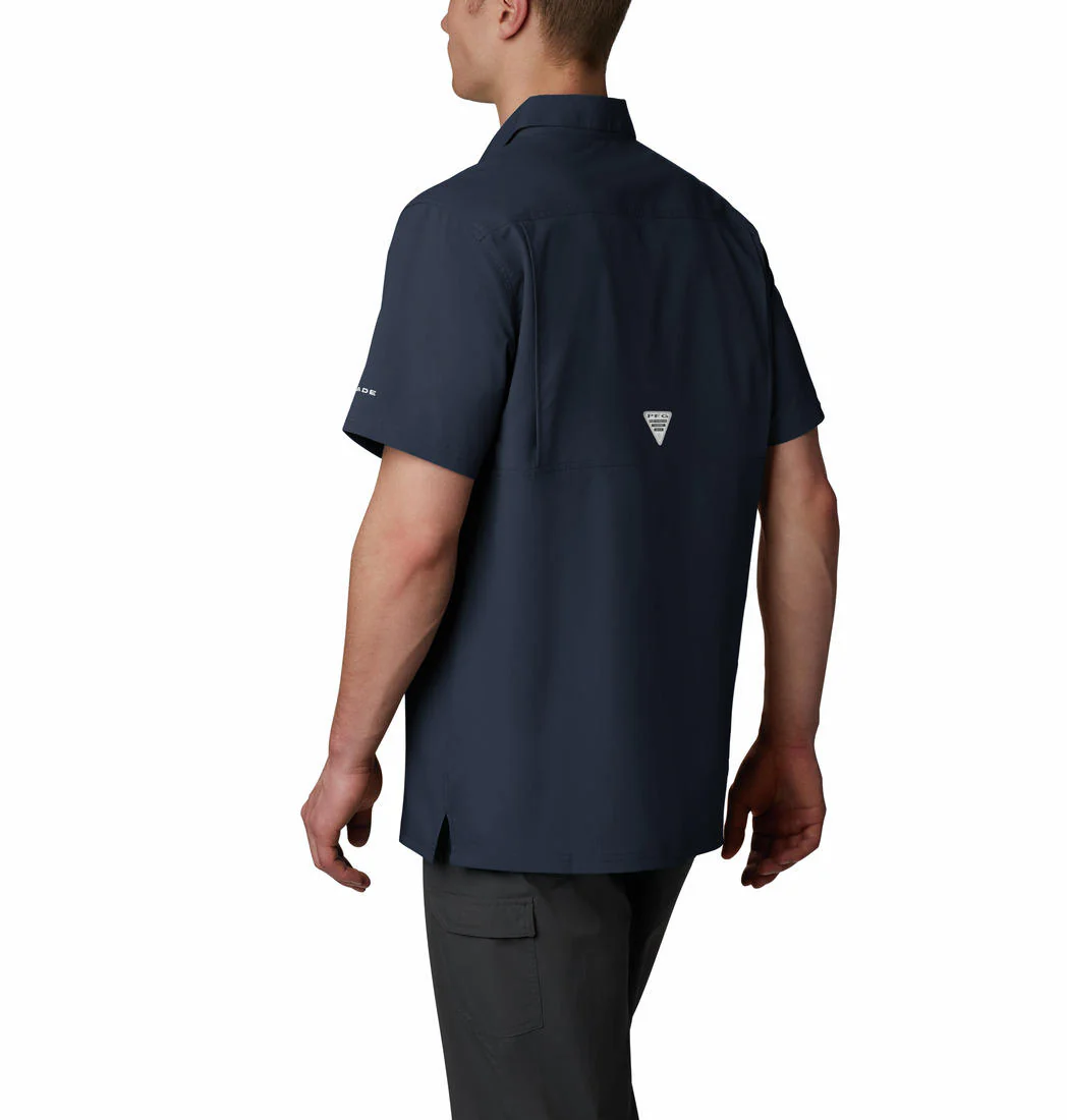 Columbia Men Blue Slack Tide Camp Shirt (Sun Protection) - Image 2
