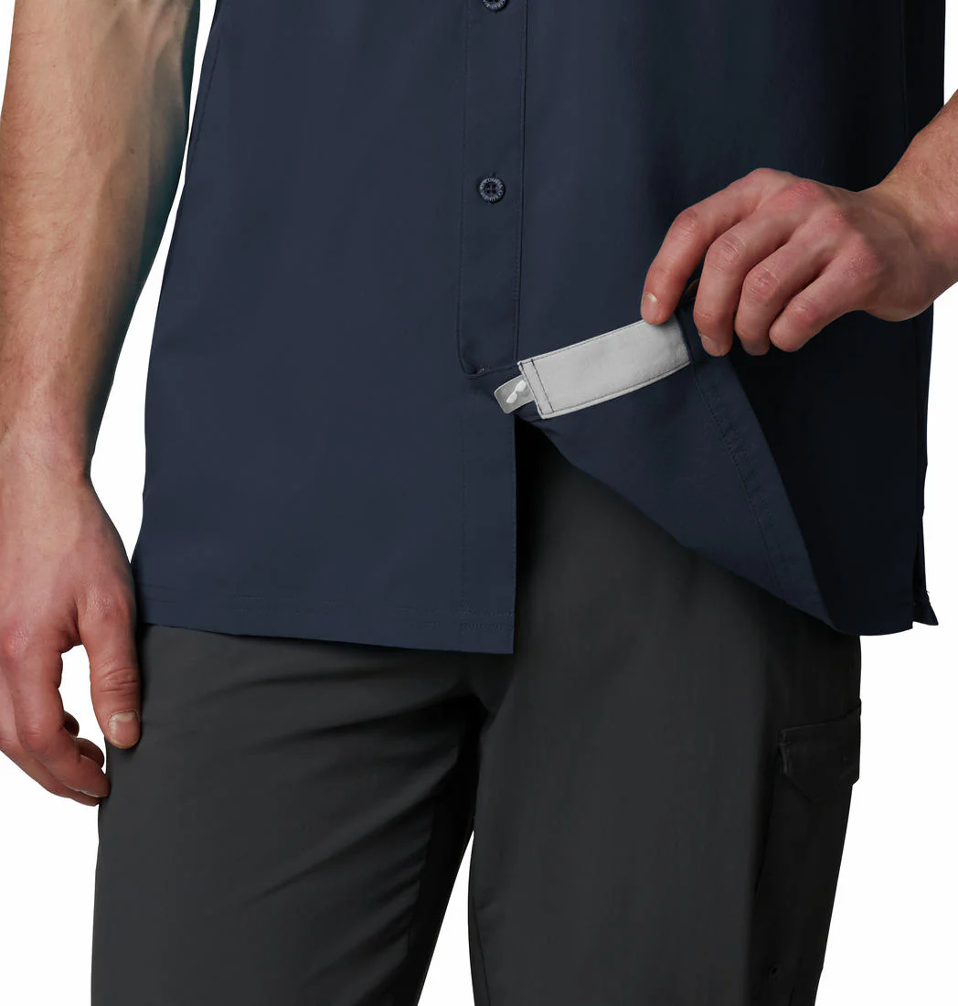 Columbia Men Blue Slack Tide Camp Shirt (Sun Protection) - Image 5