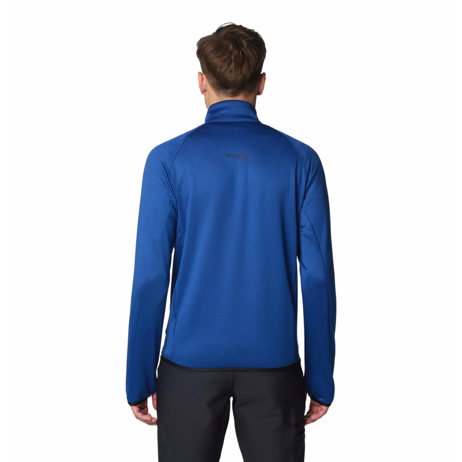 Columbia Men Blue Triple Canyon Grid Fleece FZ II - Image 2