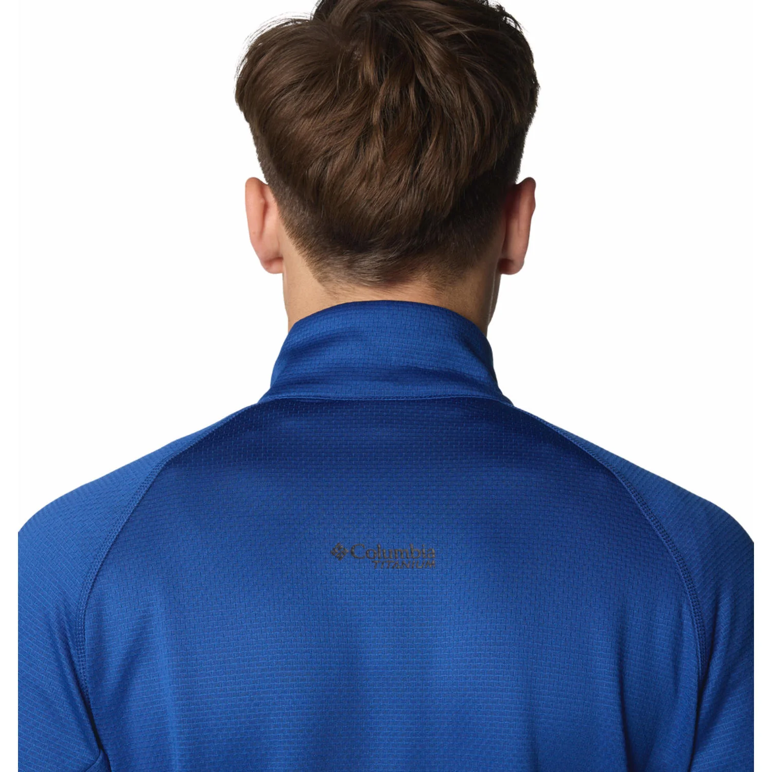 Columbia Men Blue Triple Canyon Grid Fleece FZ II - Image 8