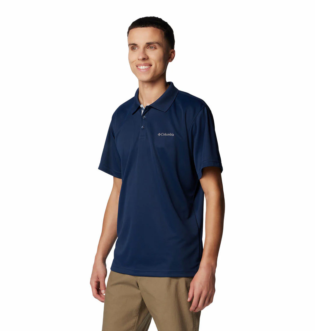 Columbia Men Blue Utilizer Polo (Sun Protection) - Image 4