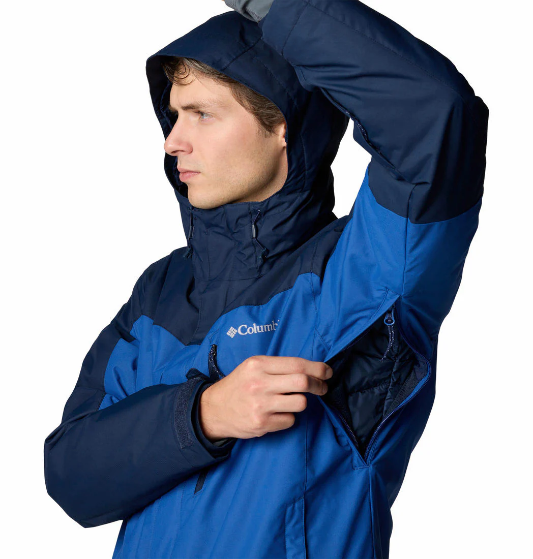 Columbia Men Blue Whirlibird V Interchange Jacket - Image 9