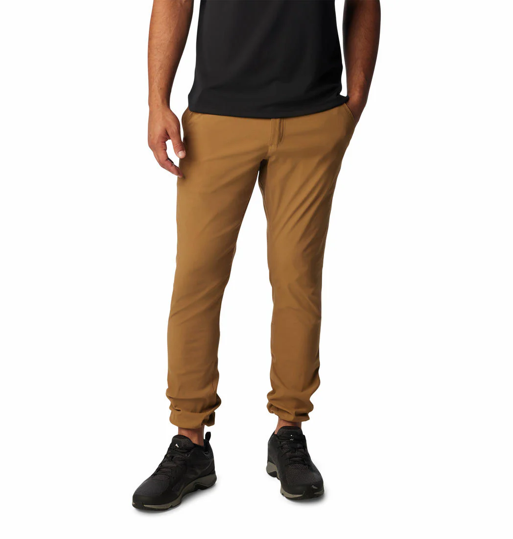 Columbia Men Brown Black Mesa Woven Pant II (Sun Protection) - Image 7