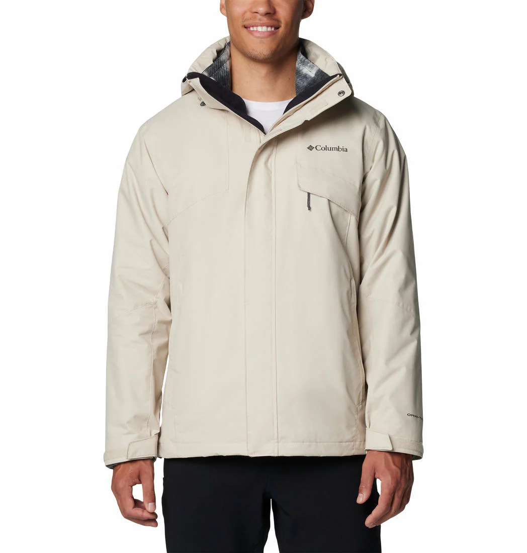 Columbia Men Brown Bugaboo III Fleece Interchange Jacket