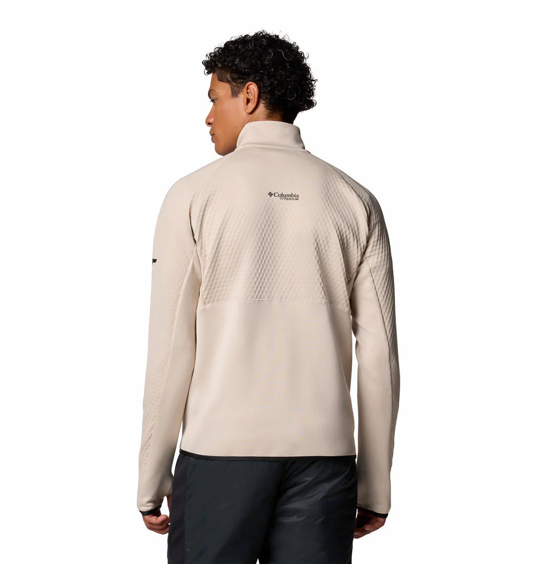 Columbia Men Brown Crystal Leaf Omni-Heat Helix Full Zip - Image 8
