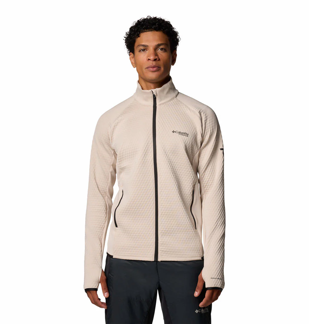 Columbia Men Brown Crystal Leaf Omni-Heat Helix Full Zip - Image 9