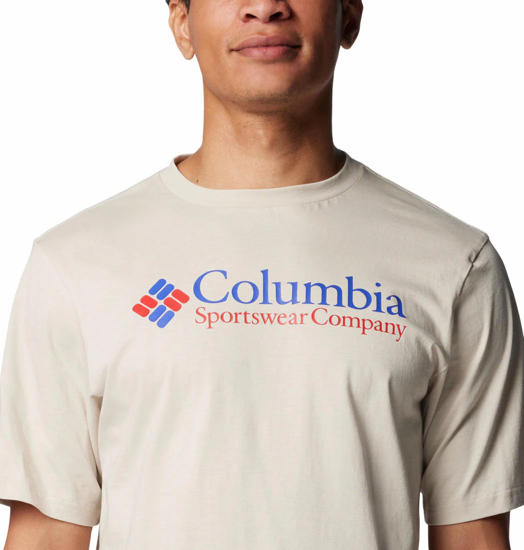 Columbia Men Brown CSC Basic Logo Short Sleeve - Image 5