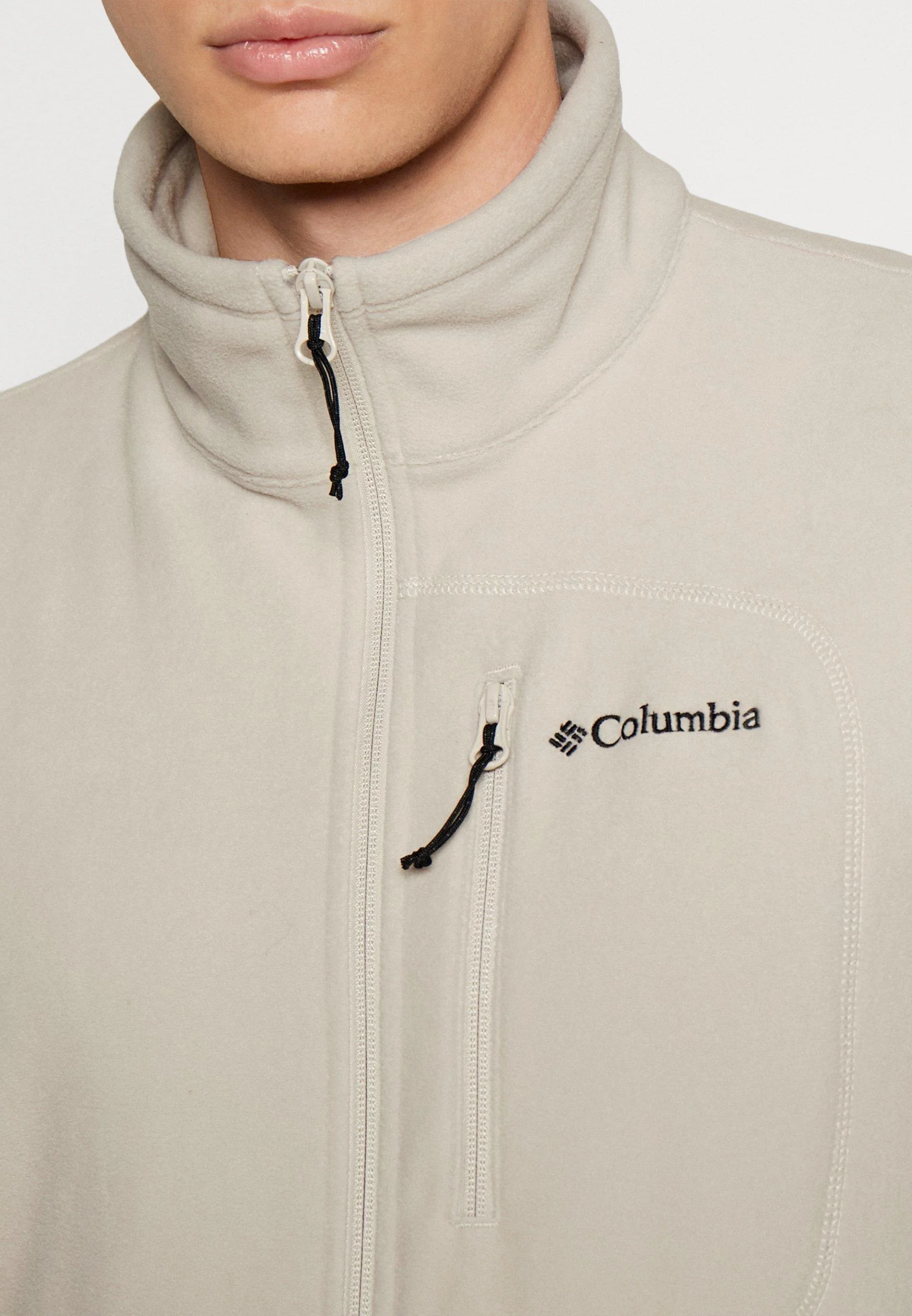 Columbia Men Brown Fast Trek Fleece Vest - Image 5