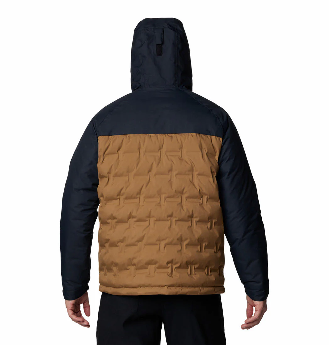 Columbia Men Brown Grand Trek III Down Hooded Jacket - Image 2