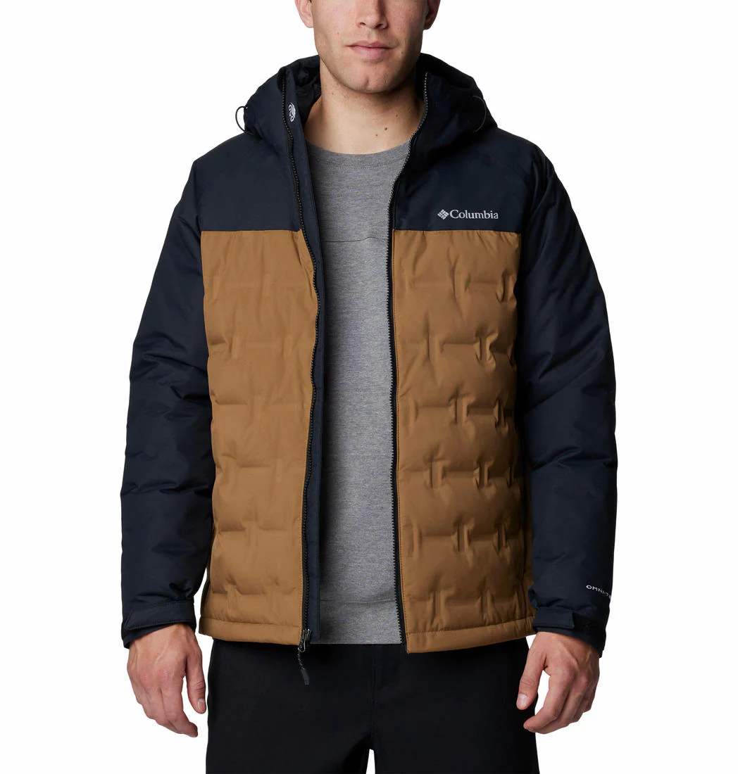 Columbia Men Brown Grand Trek III Down Hooded Jacket - Image 4