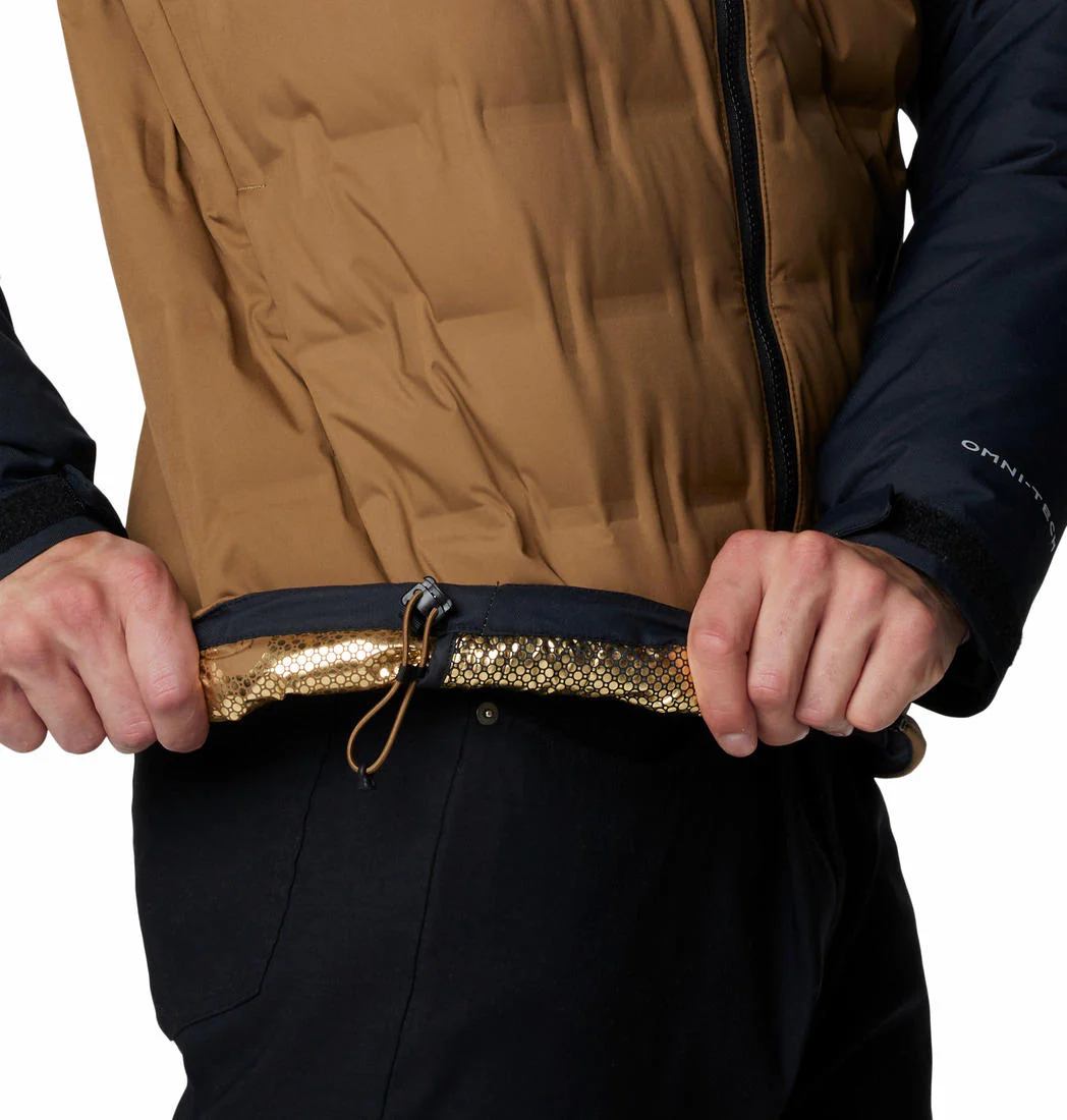 Columbia Men Brown Grand Trek III Down Hooded Jacket - Image 7