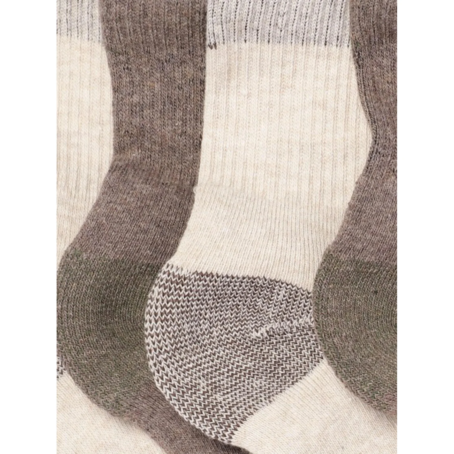 Columbia Men Brown HEATHER RIB QUARTER  (4 Pair) (Non Returnable) - Image 3