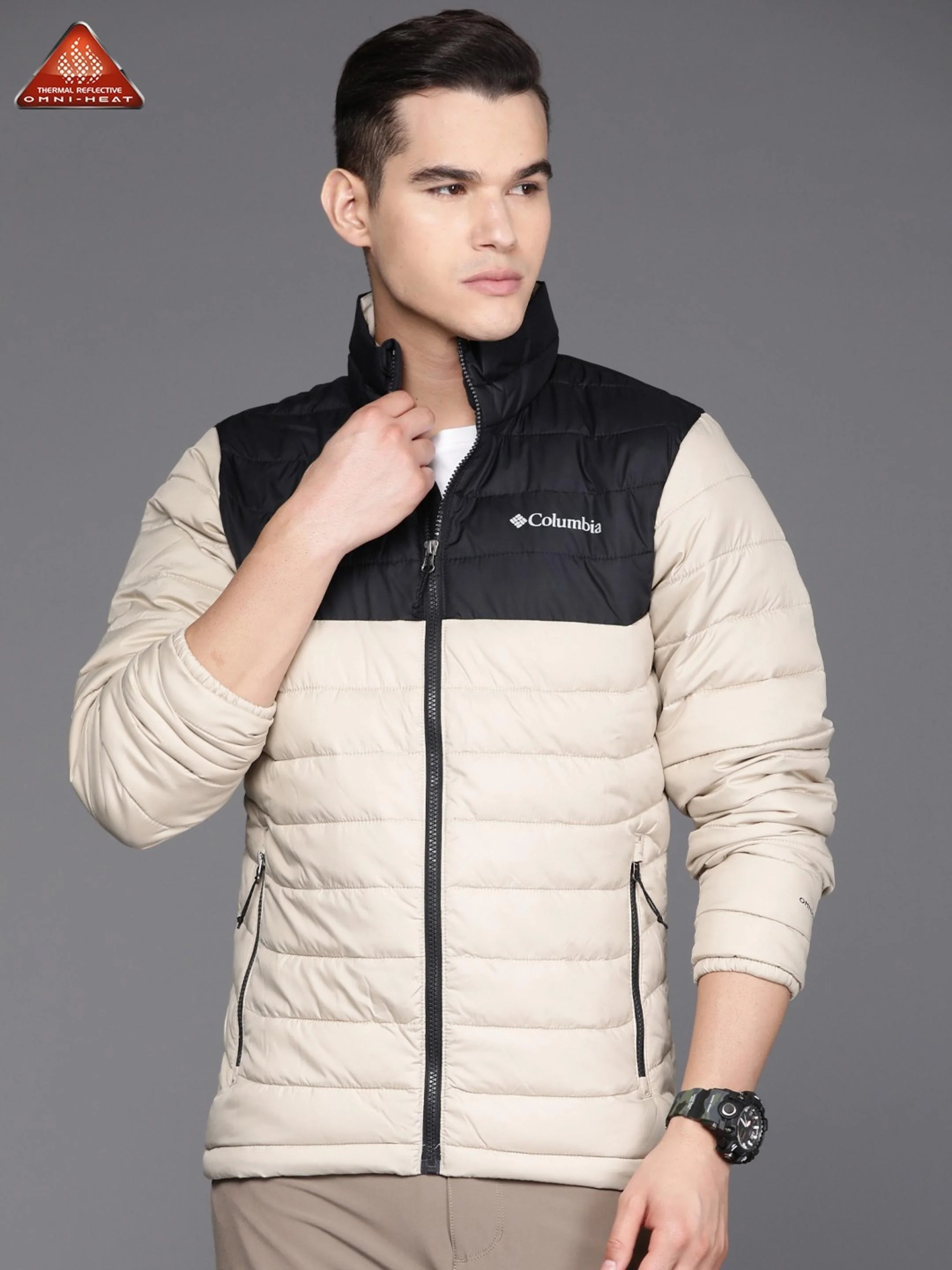 Columbia Men Brown Powder Lite II Vest - Image 10