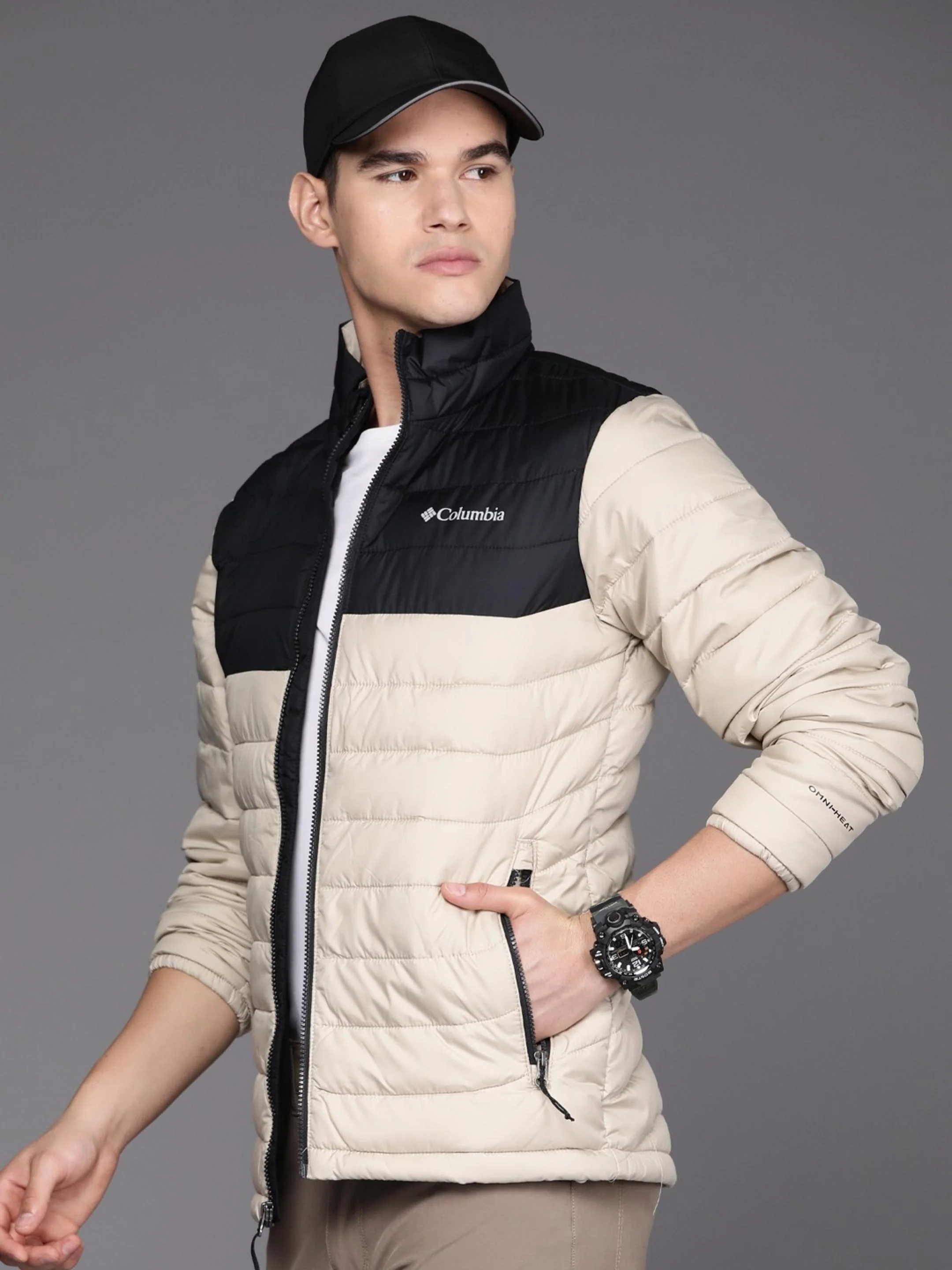 Columbia Men Brown Powder Lite II Vest - Image 12